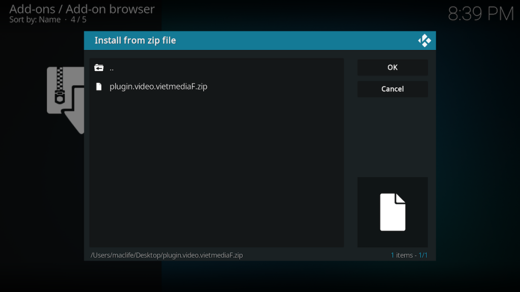 kodi9-1024x576-1 Hướng dẫn chi tiết xem film trên Mac với Kodi + Fshare VIP