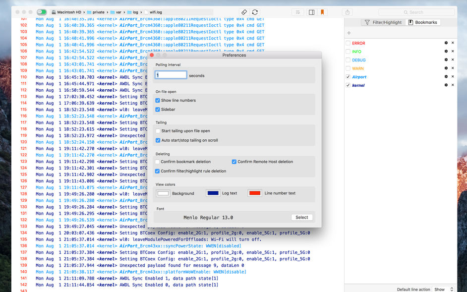 logtail-tai LogTail – SSH client trên Mac