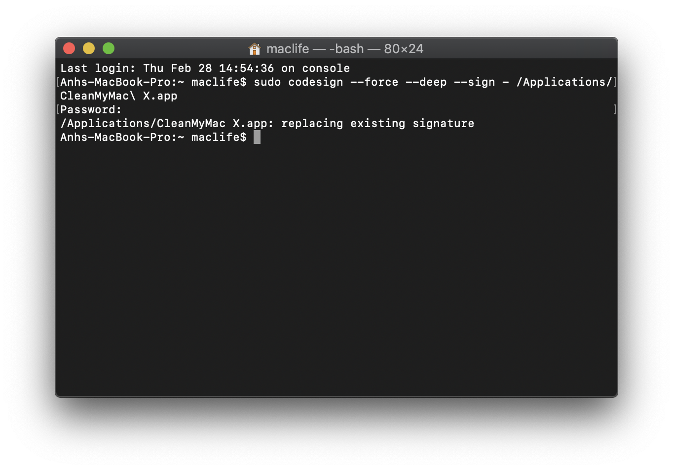 loi-cleanmymac-4-2-1 Hướng dẫn sửa lỗi Crash hoặc không thể Install helper tool trên Cleanmymac