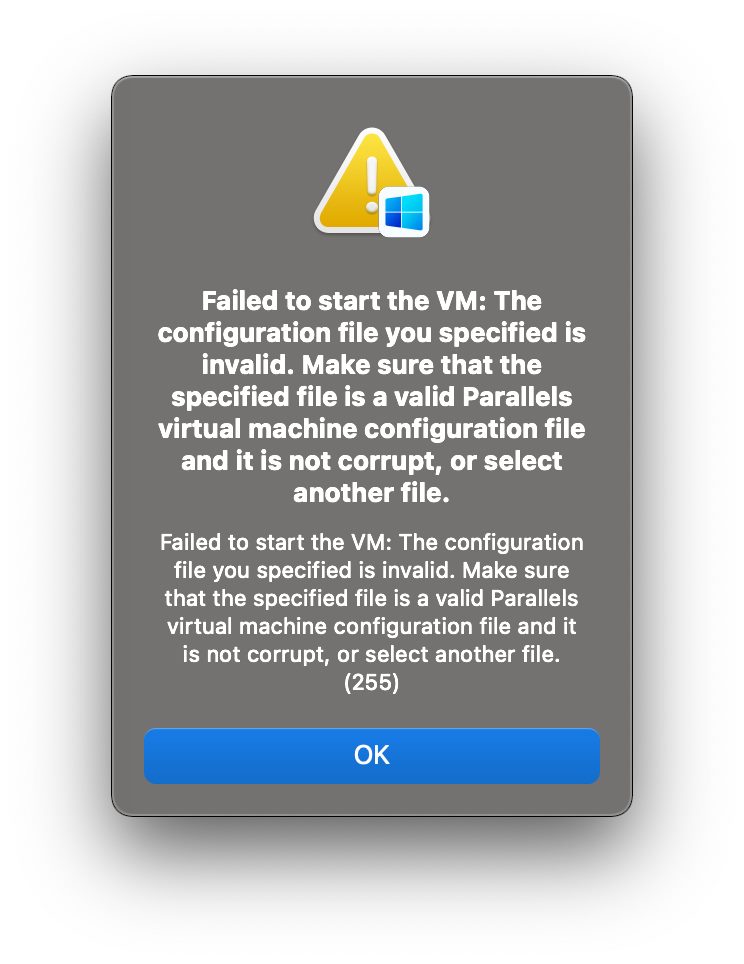 loi-parallel2 Hướng dẫn chi tiết cài Windows trên Mac bằng Parallels Desktop 17