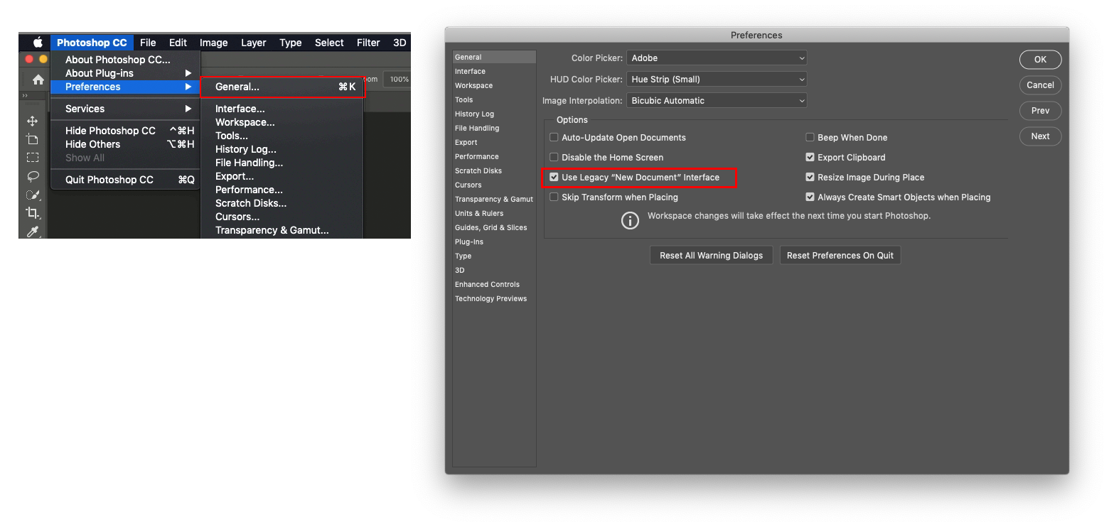 loi-trang-trang Adobe Photoshop 2020 – Ứng dụng xử lý ảnh chuyên nghiệp của Adobe