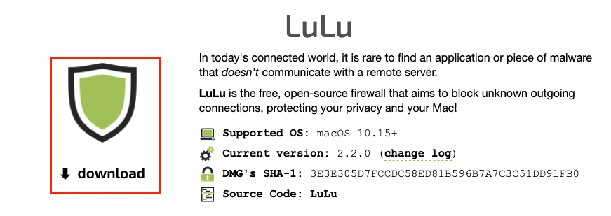 Hướng dẫn sử dụng Lulu để quản lý kết nối Internet tới ứng dụng trên Mac