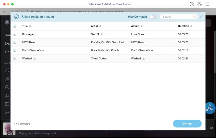 macsome-tidal-downloader2 Macsome Tidal Music Downloader – ứng dụng tải nhạc từ Tidal