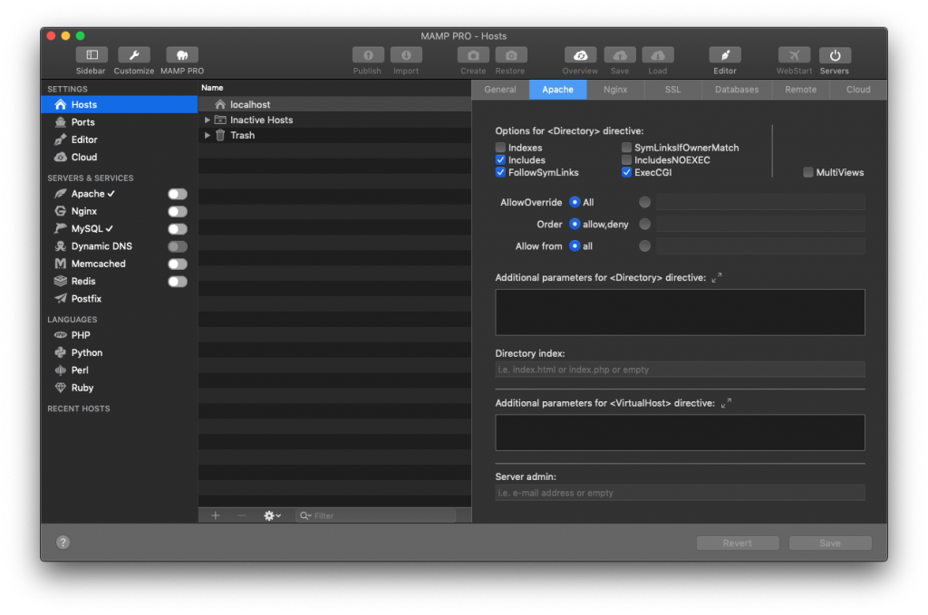 mamp-pro-6-1024x679-1 MAMP Pro 7 – phần mềm tạo localhost trên Mac