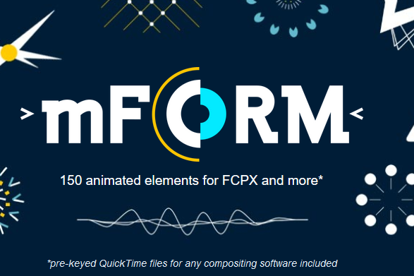 mForm for Final Cut Pro X – 150 animated elements for FCPX
