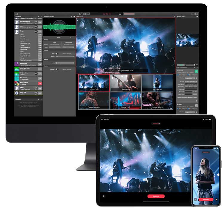 Boinx mimoLive – Phần mềm LiveStream chuyên nghiệp