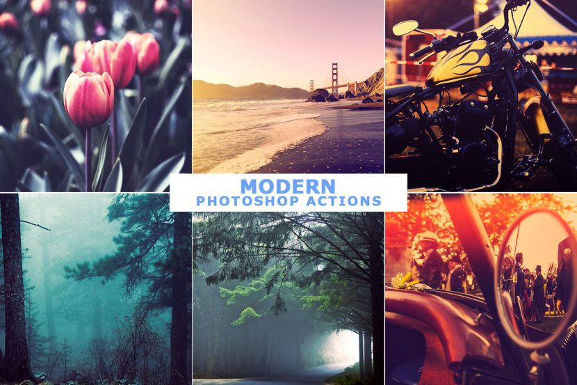 40 Modern Photoshop Actions – Bộ 40 Action tone màu đẹp 40 Modern Photoshop Actions – Bộ 40 Action tone màu đẹp