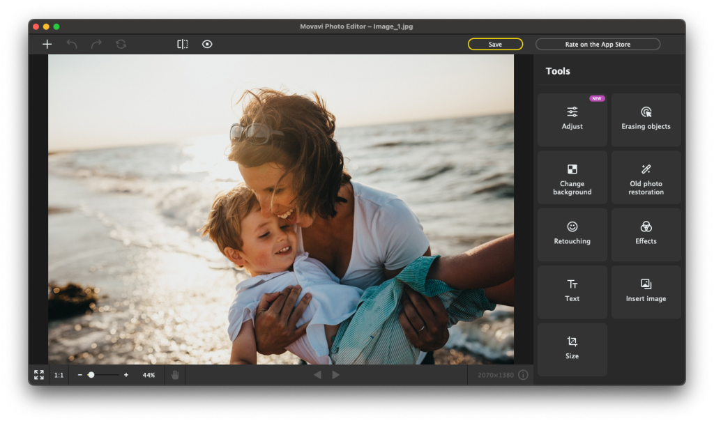 movavi-pte3-1024x607-1 Movavi Photo Editor – Công cụ chỉnh sửa ảnh gọn nhẹ nhưng xịn