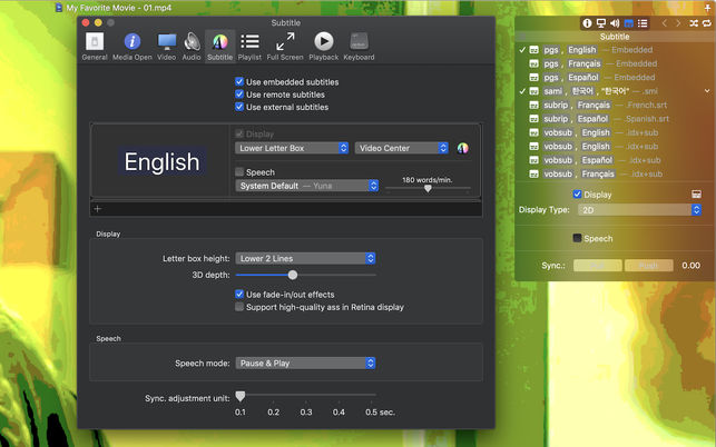 movist-mac Movist Pro – Phầm mềm nghe nhạc, xem phim chất lượng cao