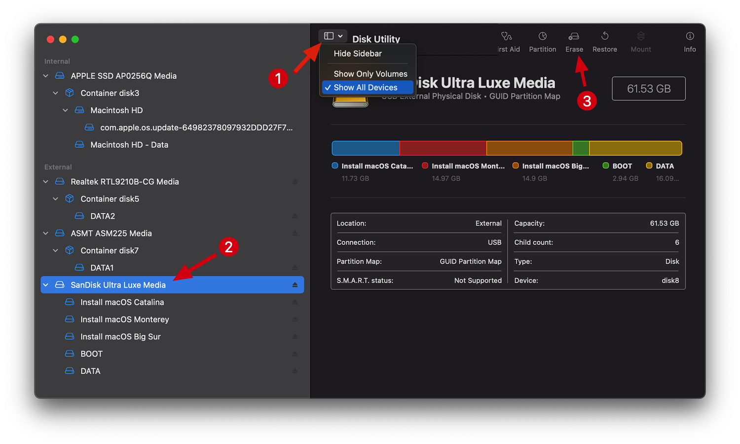 multiboot_1 Hướng dẫn chi tiết cách tạo USB chứa Anhdv Boot và nhiều bộ cài macOS tuỳ ý