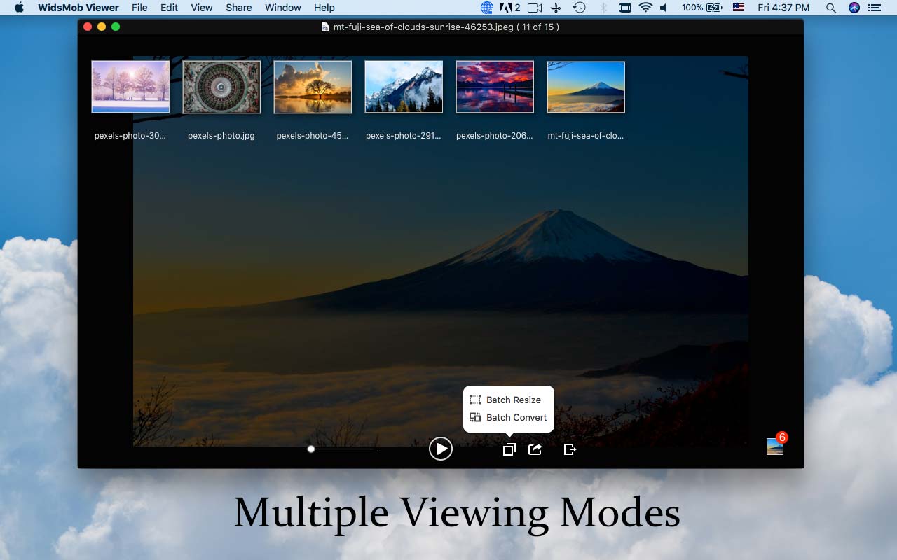 WidsMob Viewer Pro – Trình xem ảnh tiện dụng trên Mac