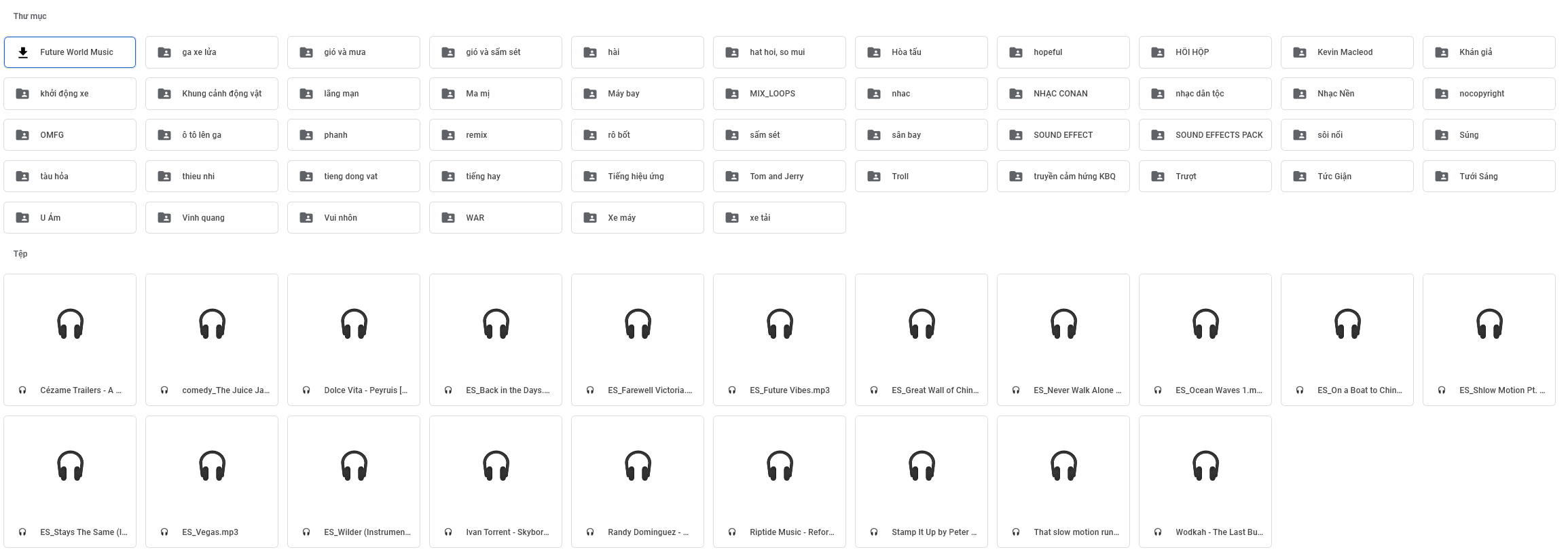 music-fx Music FX – Thư viện âm thanh, hiệu ứng âm thanh khá hay