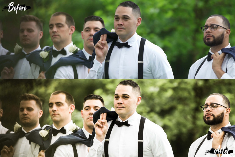 Neo Summer Wedding Theme Color Grading photoshop actions – 5 action, LUT chỉnh màu