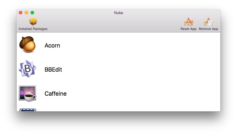 nuke2 Nuke – Phần mềm gỡ bỏ ứng dụng triệt để trên Mac