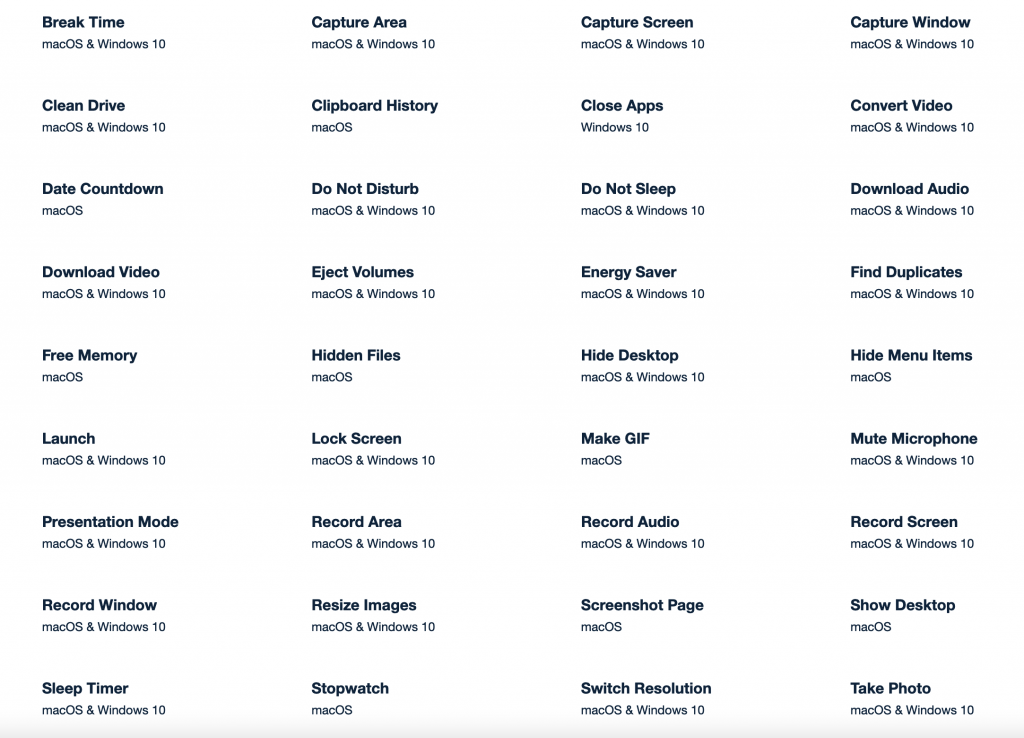 Parallels Toolbox – Bộ tiện ích kèm theo Parallels Desktop