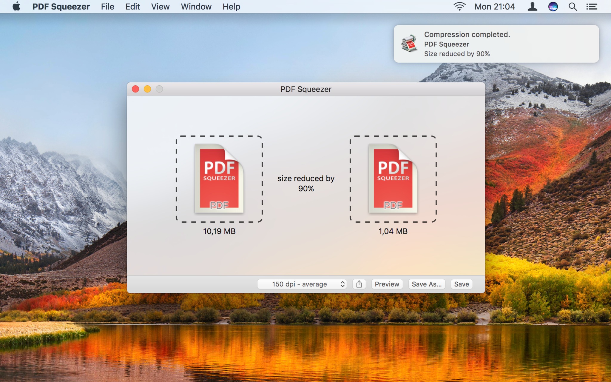 PDF Squeezer – Phần mềm nén file PDF hiệu quả