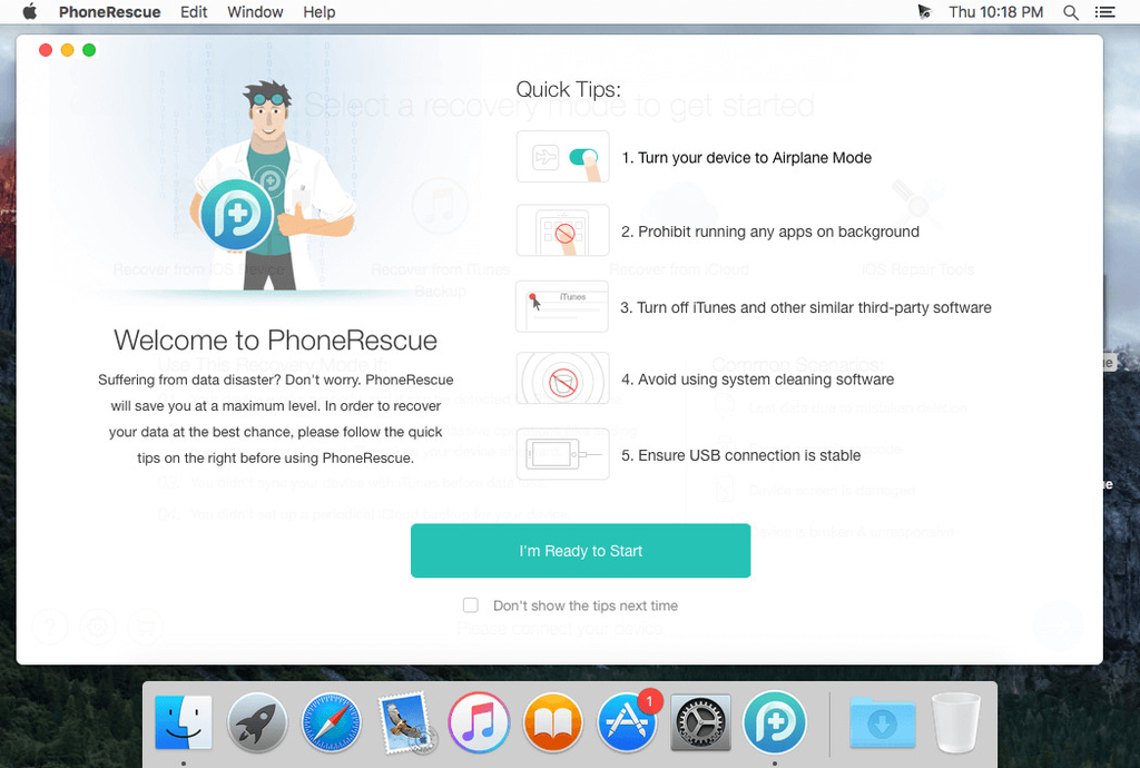phonerescue-1 PhoneRescue for iOS – Ứng dụng cứu dữ liệu từ bản Backup iOS