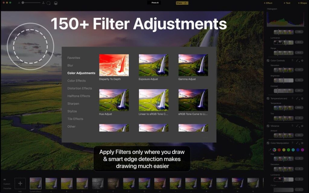 Photo AI – Hàng trăm Filter màu xịn xò cho ảnh