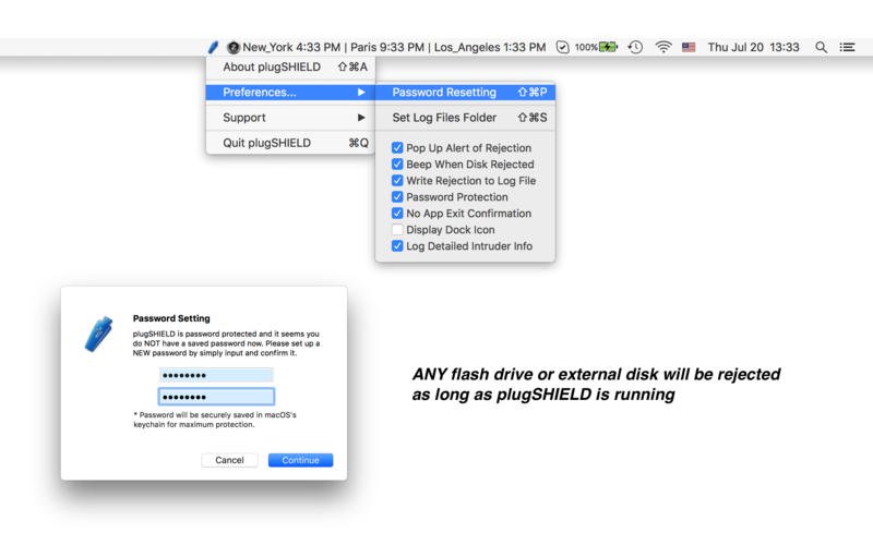 PlugSHIELD – Ngăn chặn sao chép bất kỳ dữ liệu gì từ máy Mac