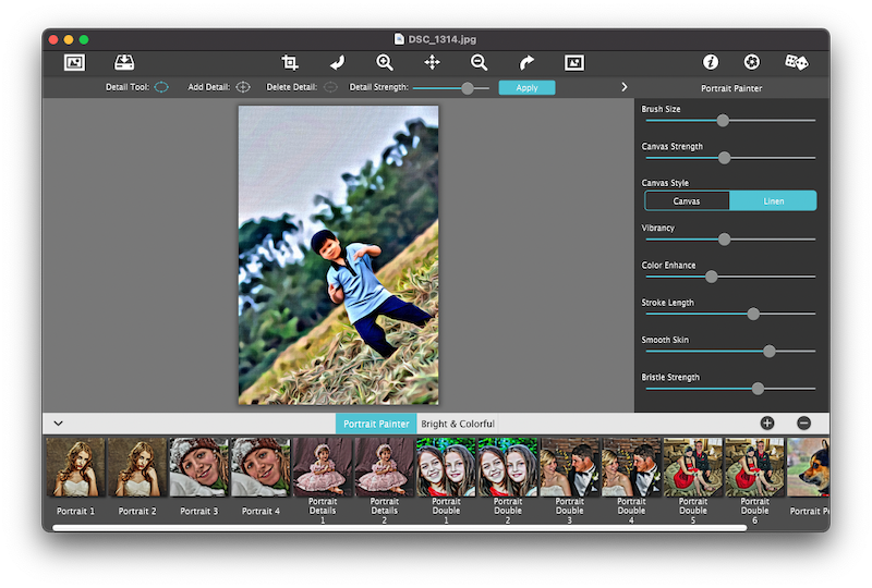 JixiPix Portrait Painter – Chuyển ảnh chụp sang tranh sơn dầu dễ dàng