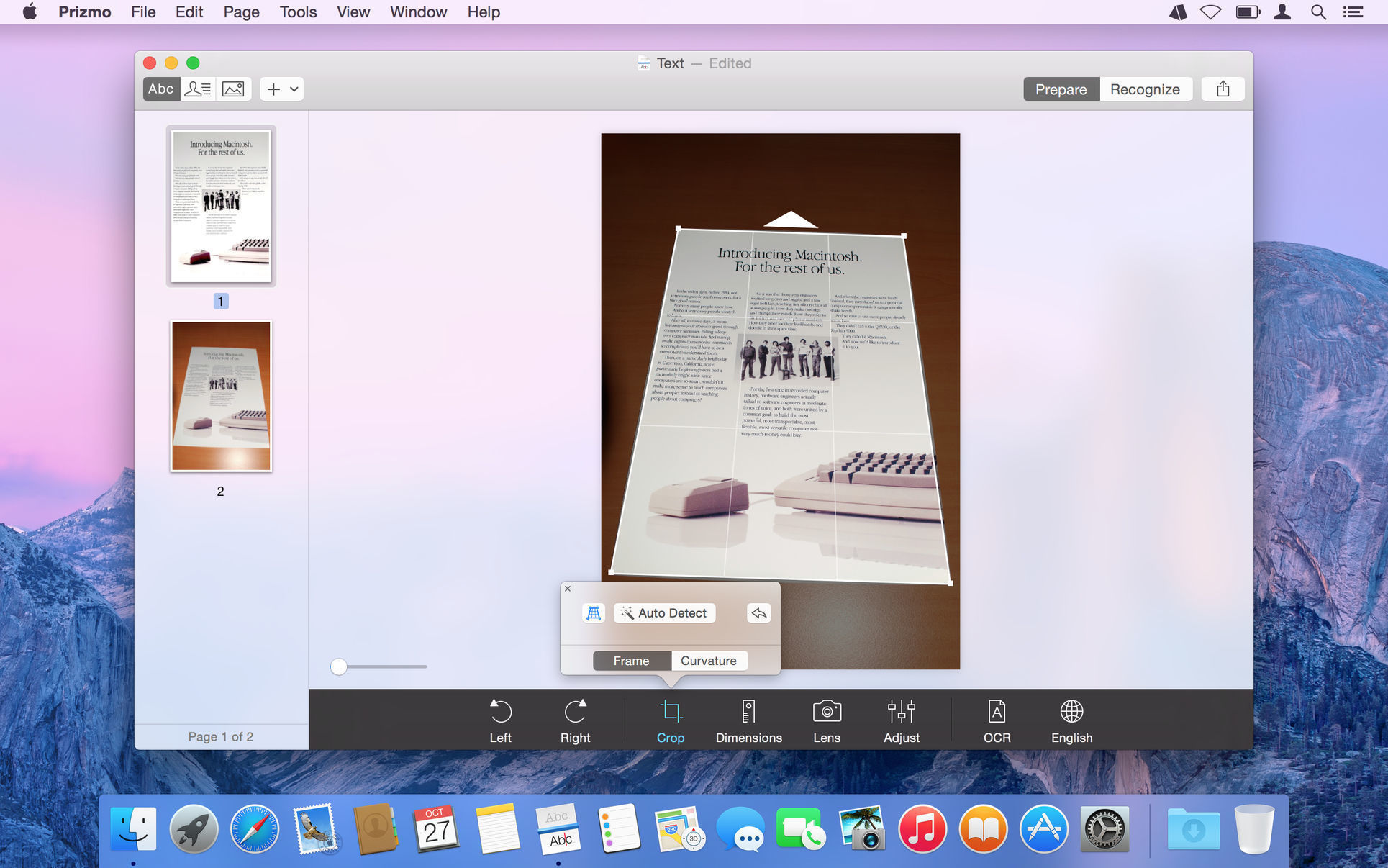 prizmo-tai Prizmo – Chuyển ảnh scan, ảnh chụp thành văn bản có thể chỉnh sửa được