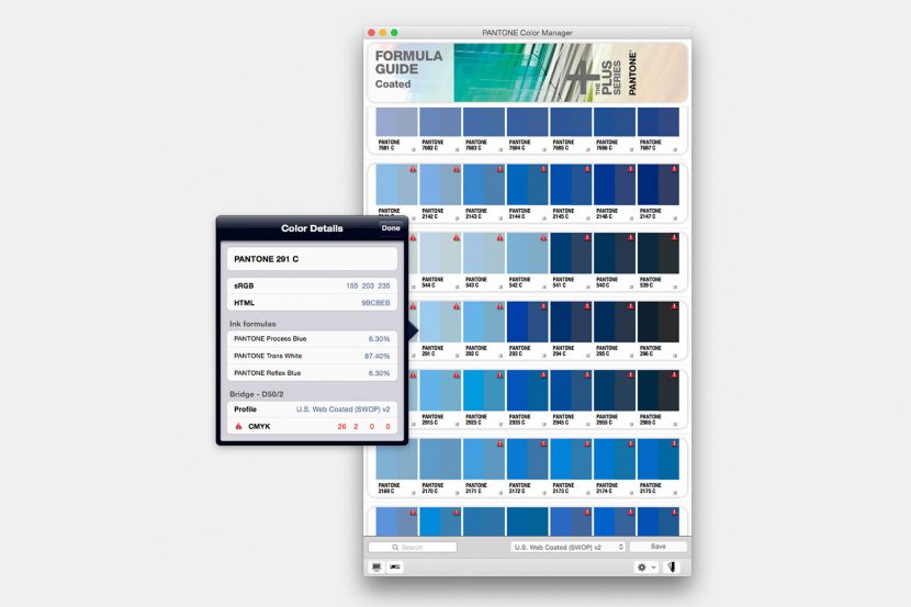 Pantone Color Manager – Bộ thư viện màu