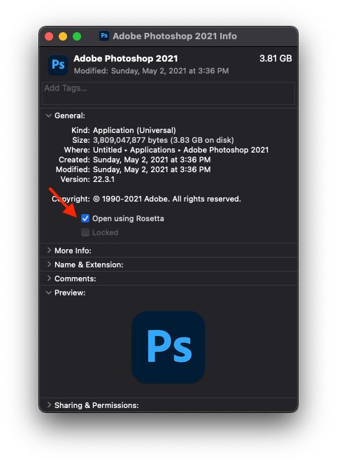 pts2021m1 Cách cài và thuốc bộ Adobe 2021 bằng Adobe Zii