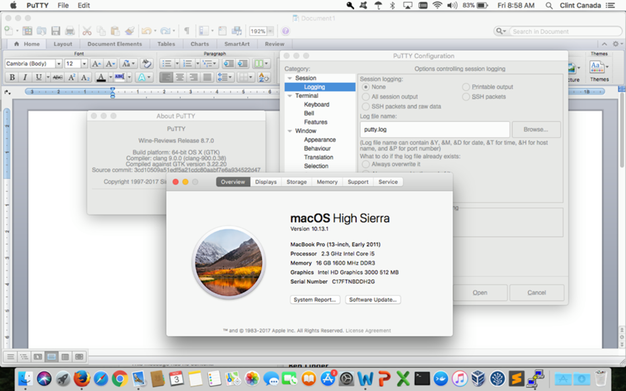 putty-mac PuTTY for Mac – SSH Client trên Mac