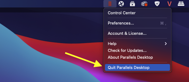 quit_parallels Hướng dẫn gỡ bỏ (Uninstall) máy ảo Parallel Desktop