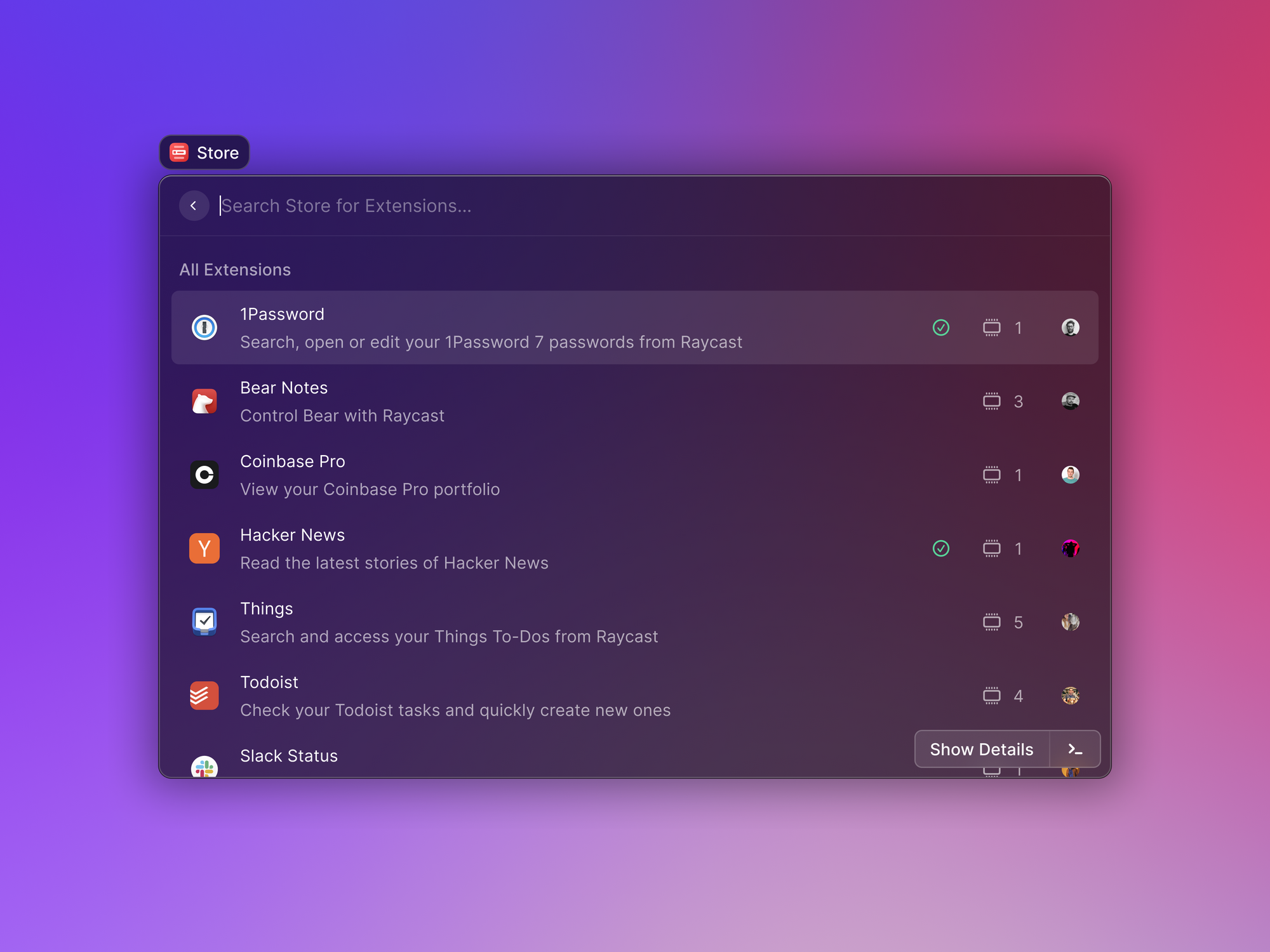 raycast-2 Raycast – Công cụ hoàn hảo thay thế Alfred Powerpack