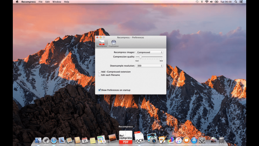 recompress-screenshot Recompress – Tiện ích nén file PDF mạnh mẽ