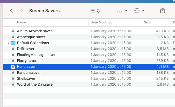 Hướng dẫn kích hoạt screensaver “Hello” trên macOS Big Sur 11.3