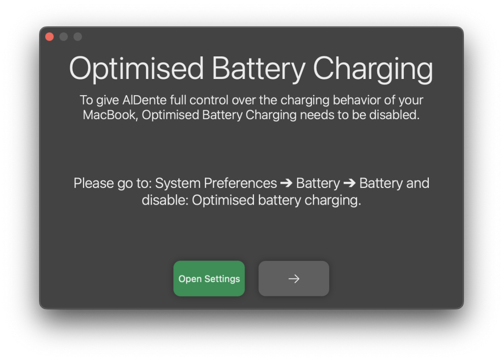 AlDente Pro – Tối ưu hóa sạc pin cho Macbook