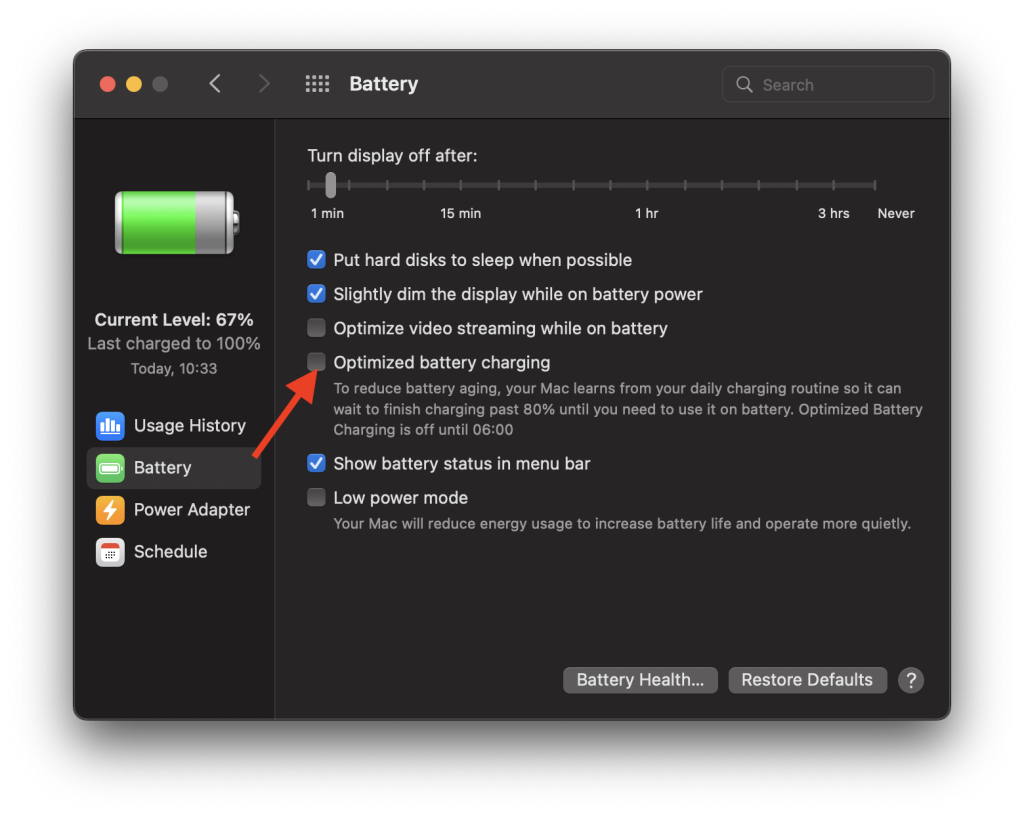 AlDente Pro – Tối ưu hóa sạc pin cho Macbook