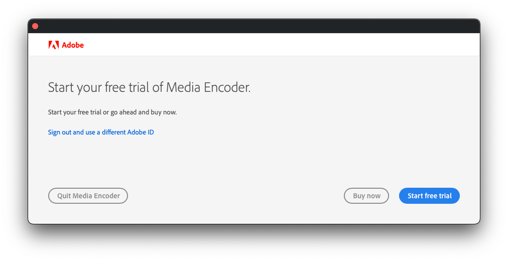 Media Encoder 2023 – Công cụ cụ chuyển đổi định dạng Video