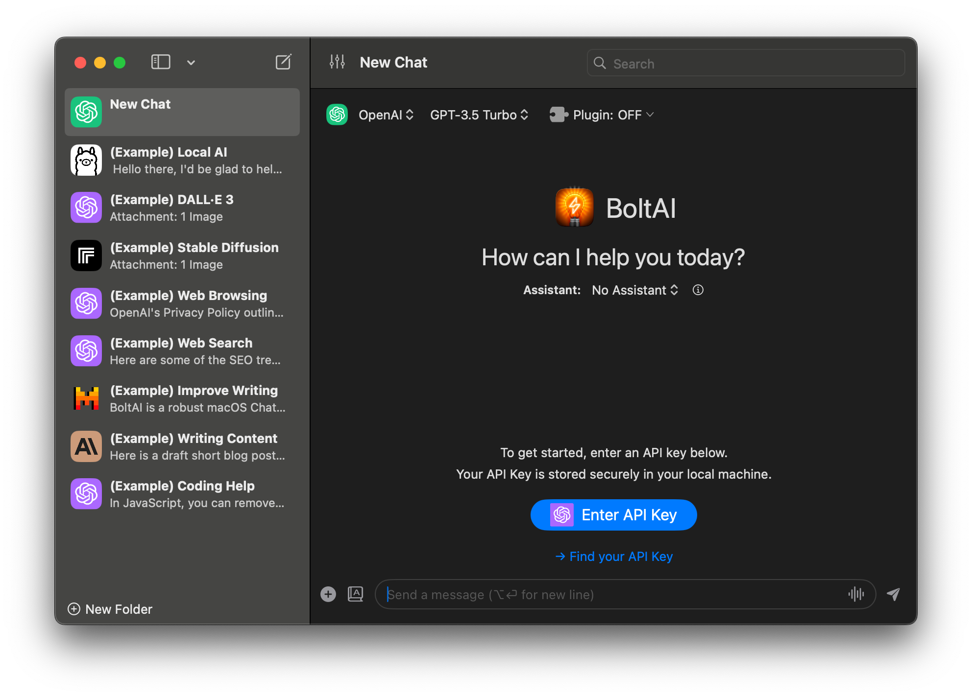 BoltAI – ChatGPT trên Mac