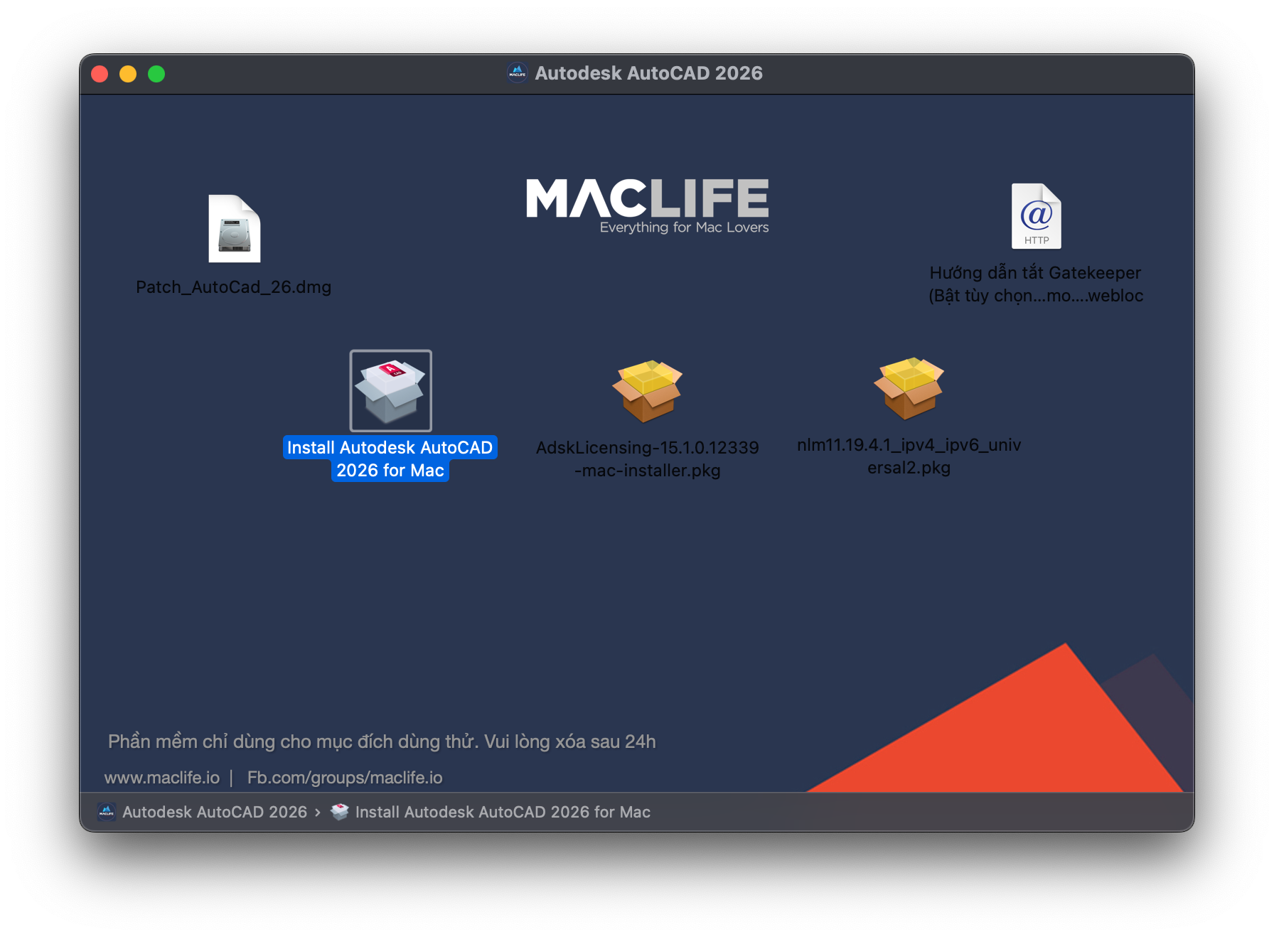 Autodesk AutoCAD 2026 [New]- Phần mềm đồ họa 3D