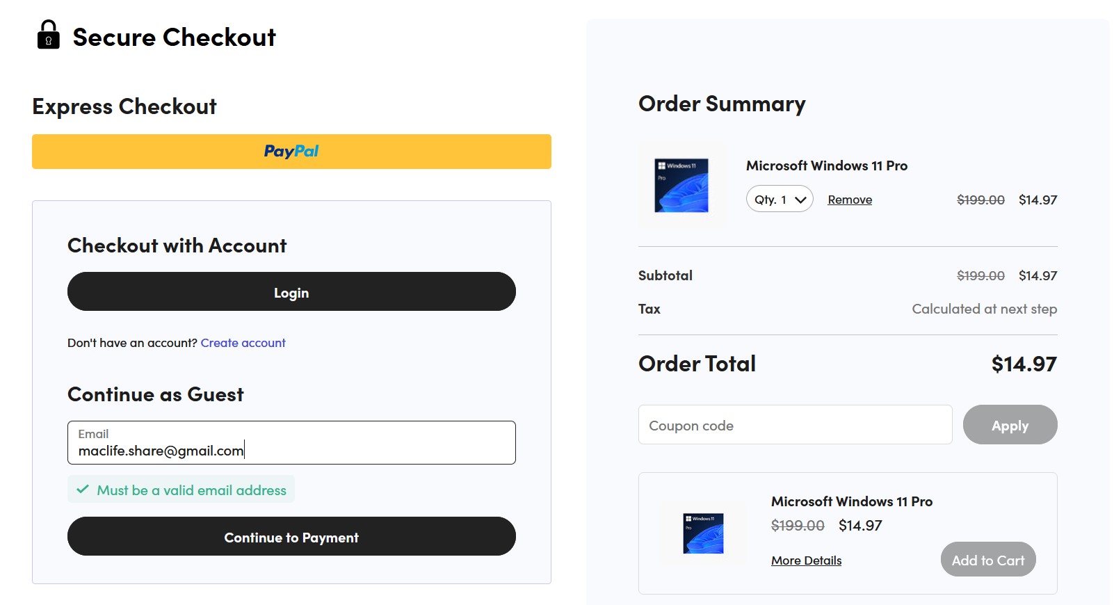 Bản quyền Windows 11 dá 15$