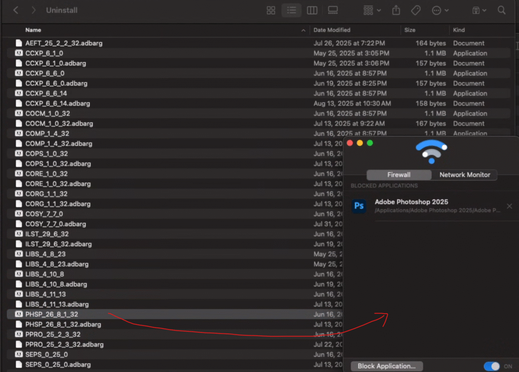 screenshot-2025-08-15-164446-1024x734-1 Hướng dẫn sửa lỗi: “This unlicensed Adobe app will be disable soon….”