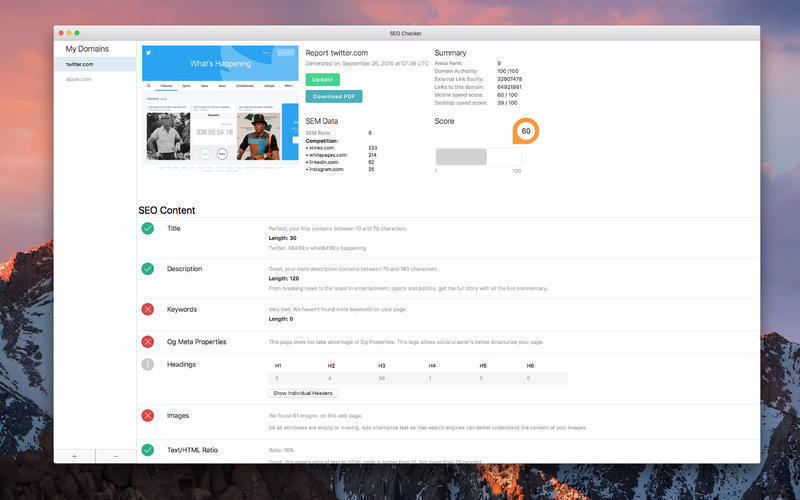 seo-checker-mac SEO Checker – Công cụ hỗ trợ SEO trên Mac