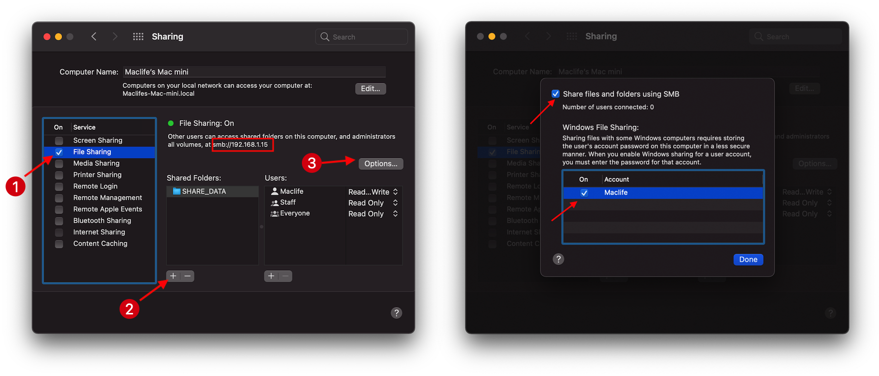 share_folder_2 Chia sẻ thư mục dùng chung giữa Mac và Windows