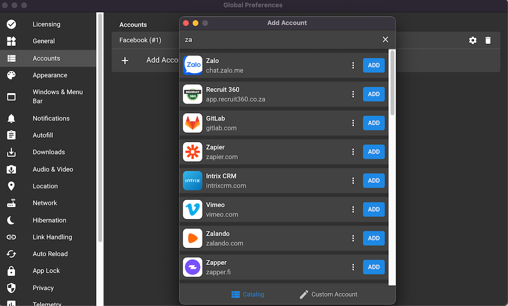 singlebox2 Singlebox – Phần mềm chat all in one, hỗ trợ hầu hết tất cả các loại tài khoản