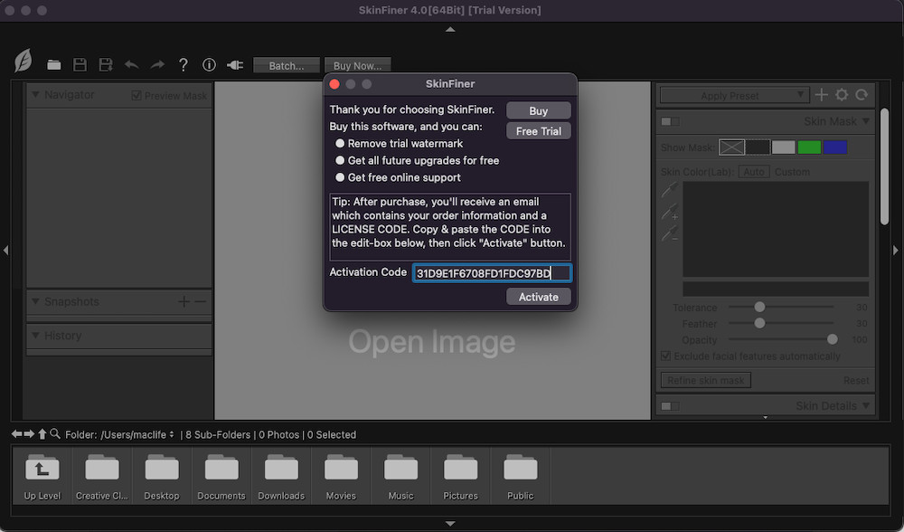 SkinFiner – Công cụ chỉnh da chuyên dụng