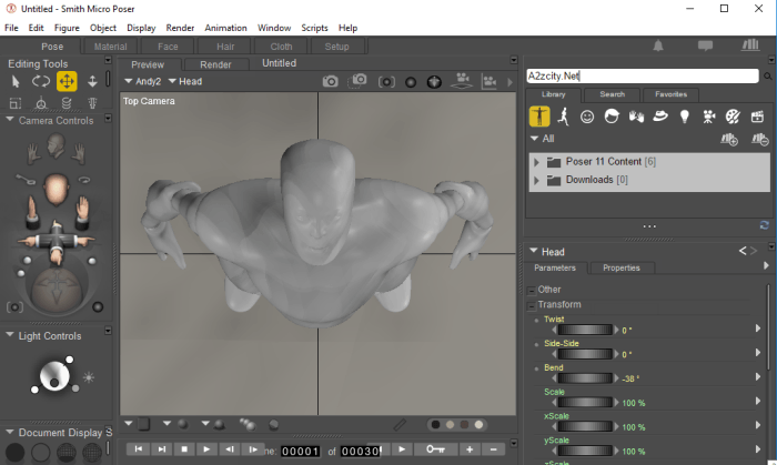 smith-micro-poser-pro-2 Smith Micro Poser Pro – Phần mềm vẽ hoạt hình 3D