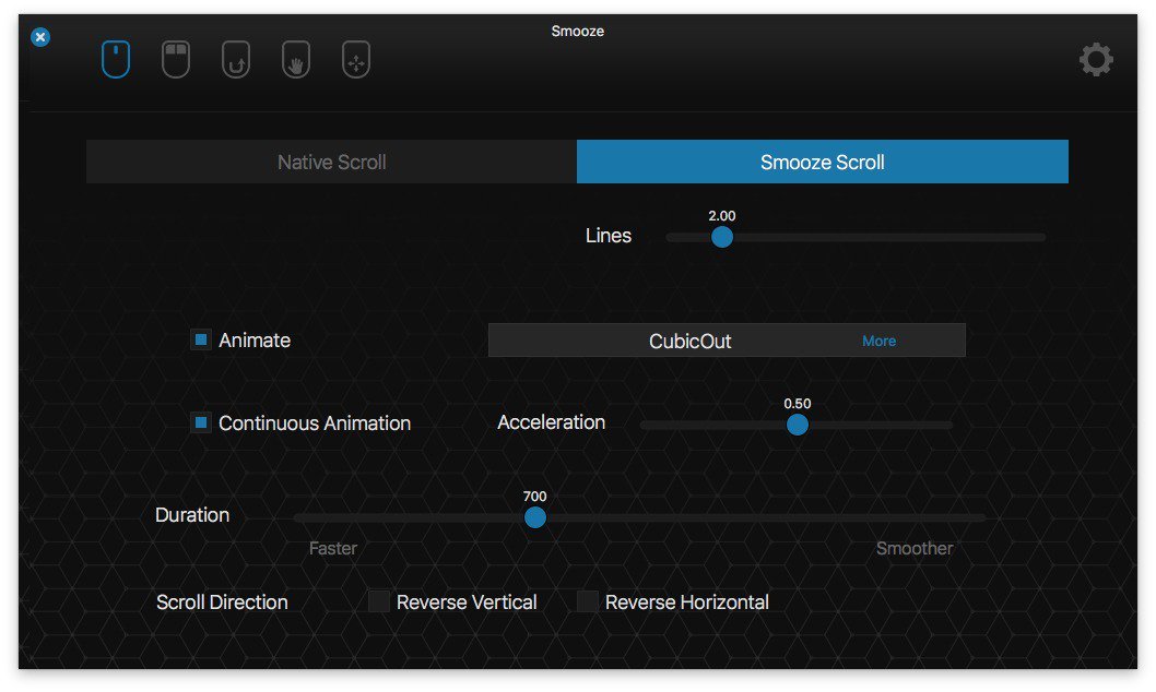 Smooze – Thêm chức năng cho chuột của hãng thứ 3