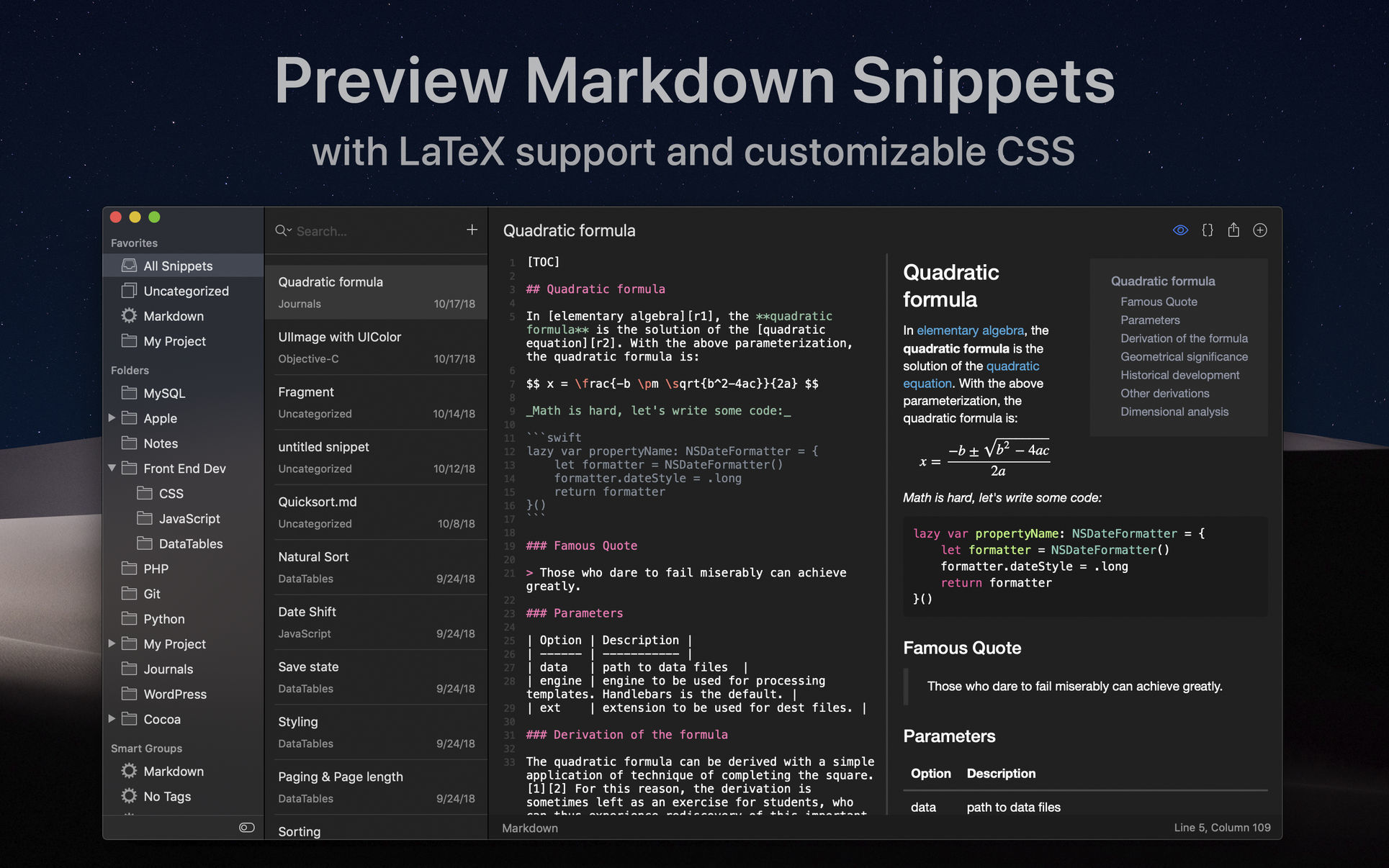 SnippetsLab – Công cụ quản lý Code cho Developer
