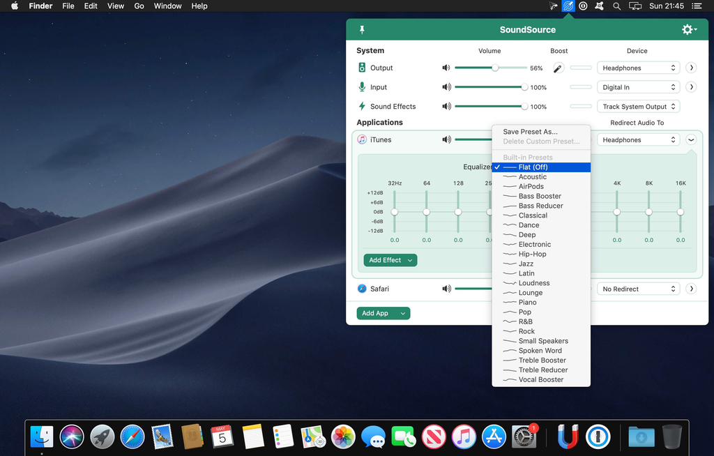 SoundSource – Quản lý tất cả nguồn phát âm thanh trên Mac