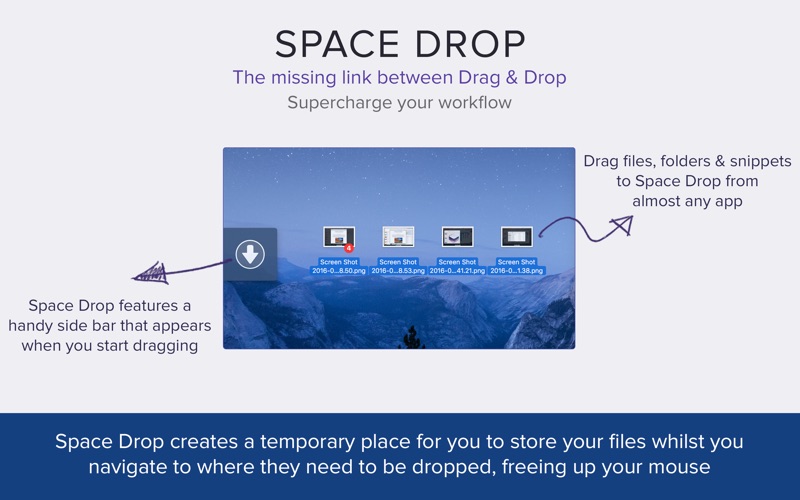 Space Drop – Tạo không gian “tắt” để kéo thả File