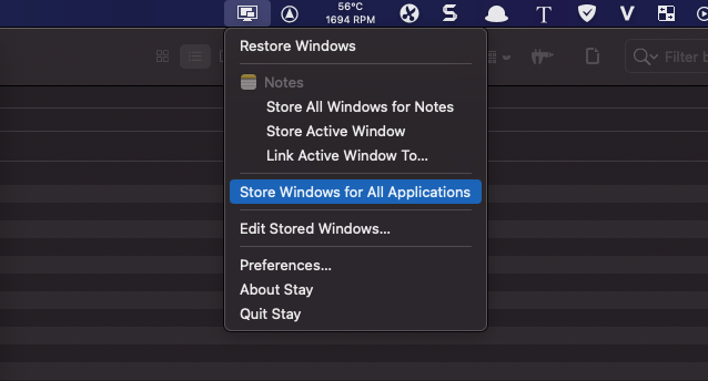 stay2 Stay – Lưu vị trí các cửa sổ trên màn hình