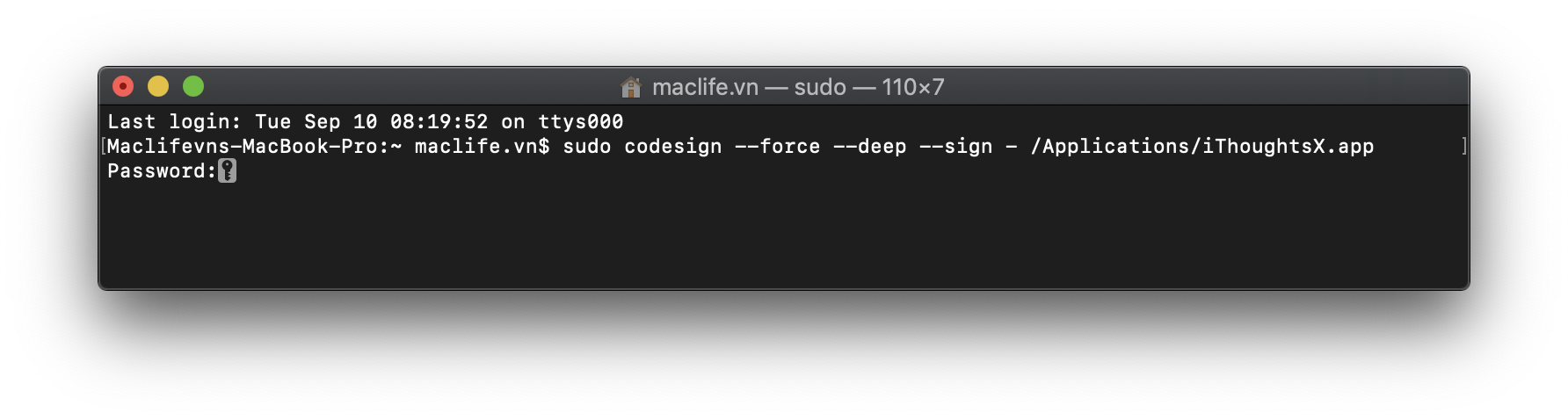 Hướng dẫn sửa lỗi Crash một số ứng dụng trên Mac